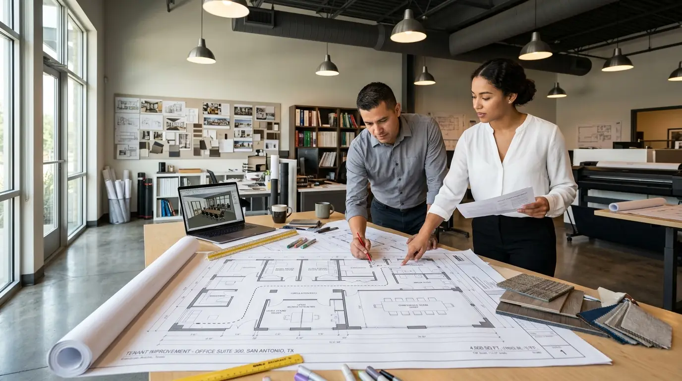 Featured image for "Commercial Space Planning Guide: What Texas Business Owners Must Do Before Construction Starts"