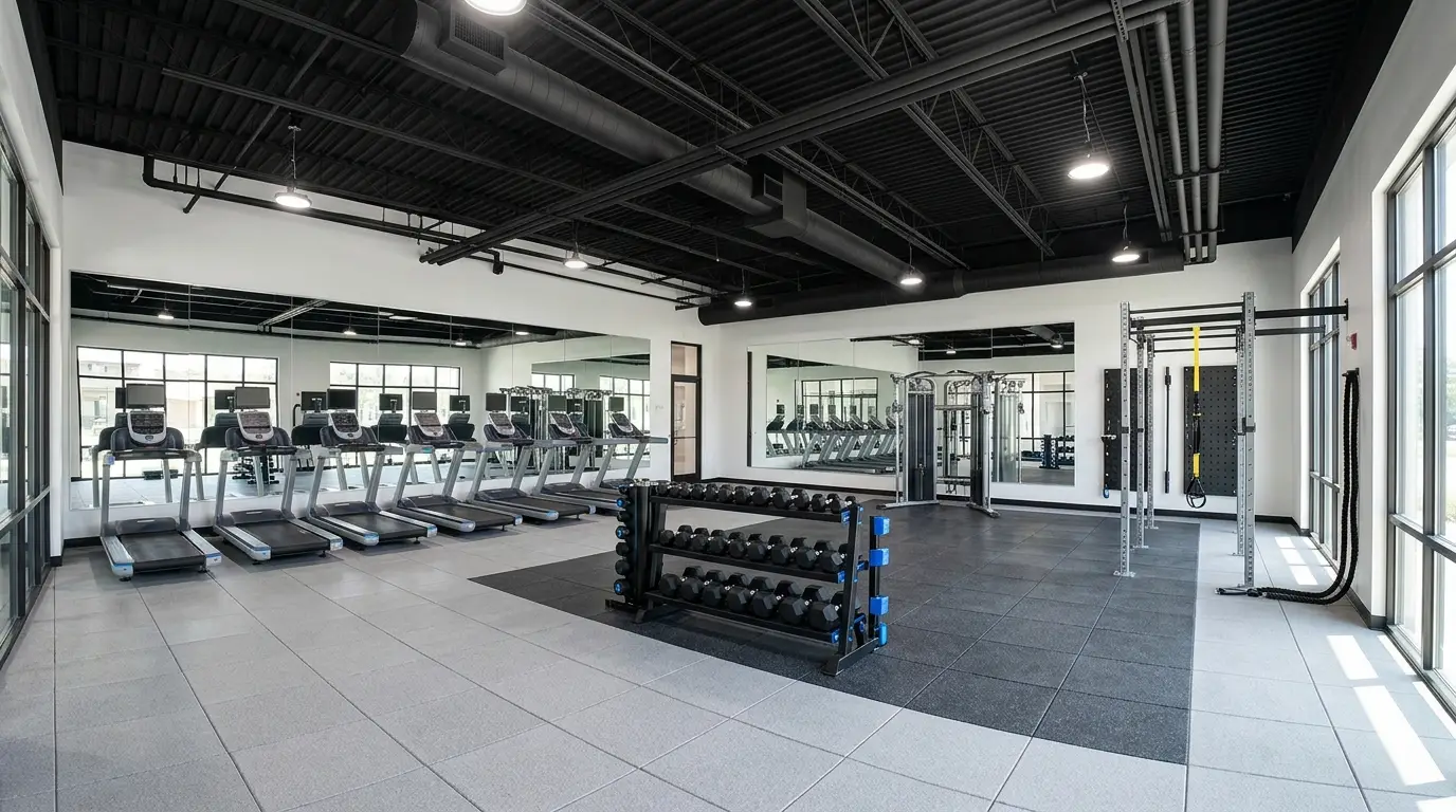 Featured image for "Gym Interior Design and Floor Plan Guide for Texas Fitness Facilities"