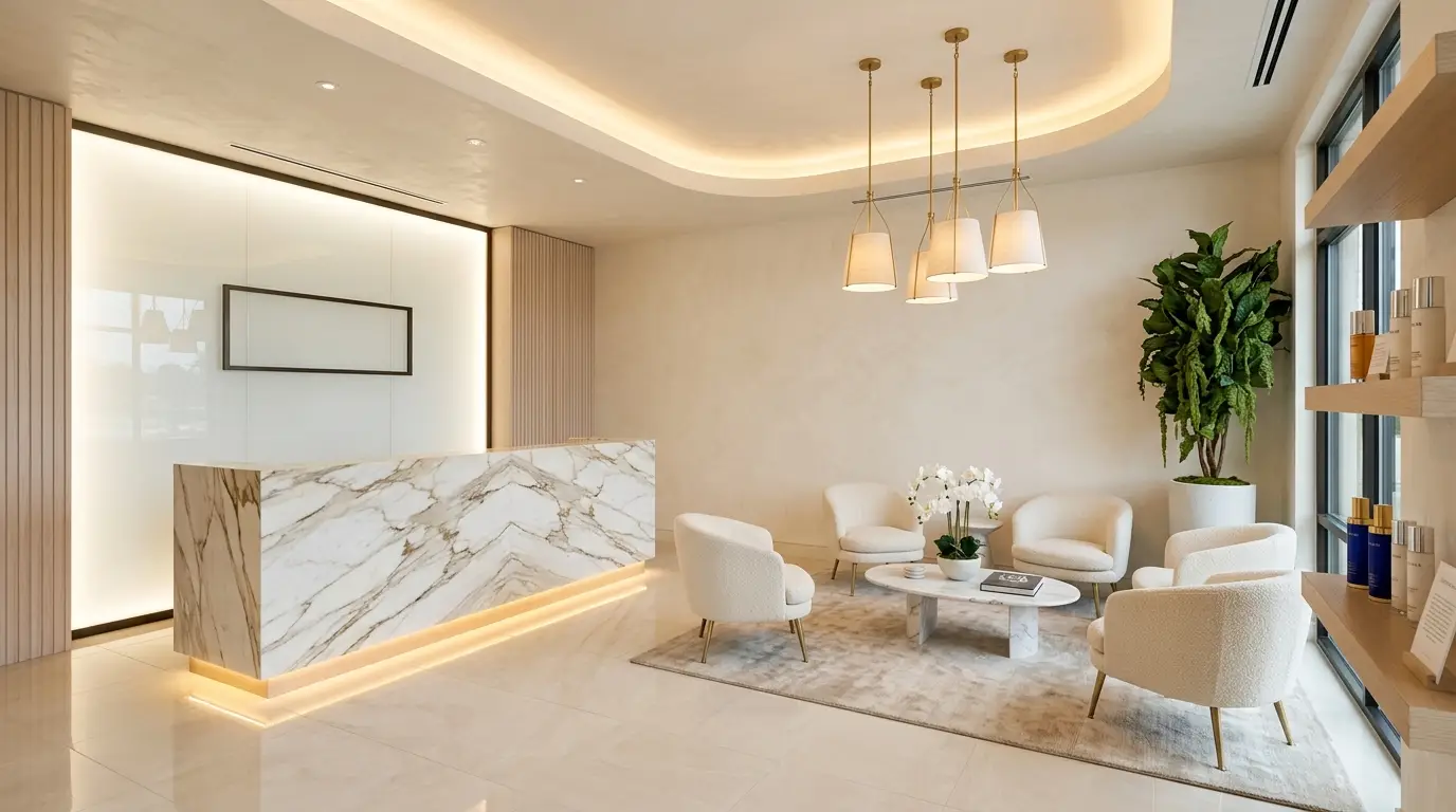 Featured image for "Med Spa Interior Design Ideas: Texas Guide to Clinical Luxury and Client Retention"