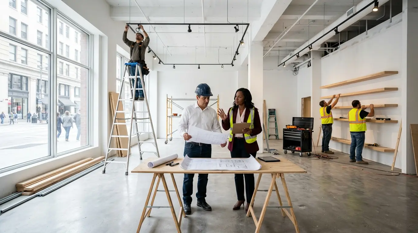 Featured image for "How Much Does a Commercial Buildout Cost in 2026? A Real Guide for Retail Owners"