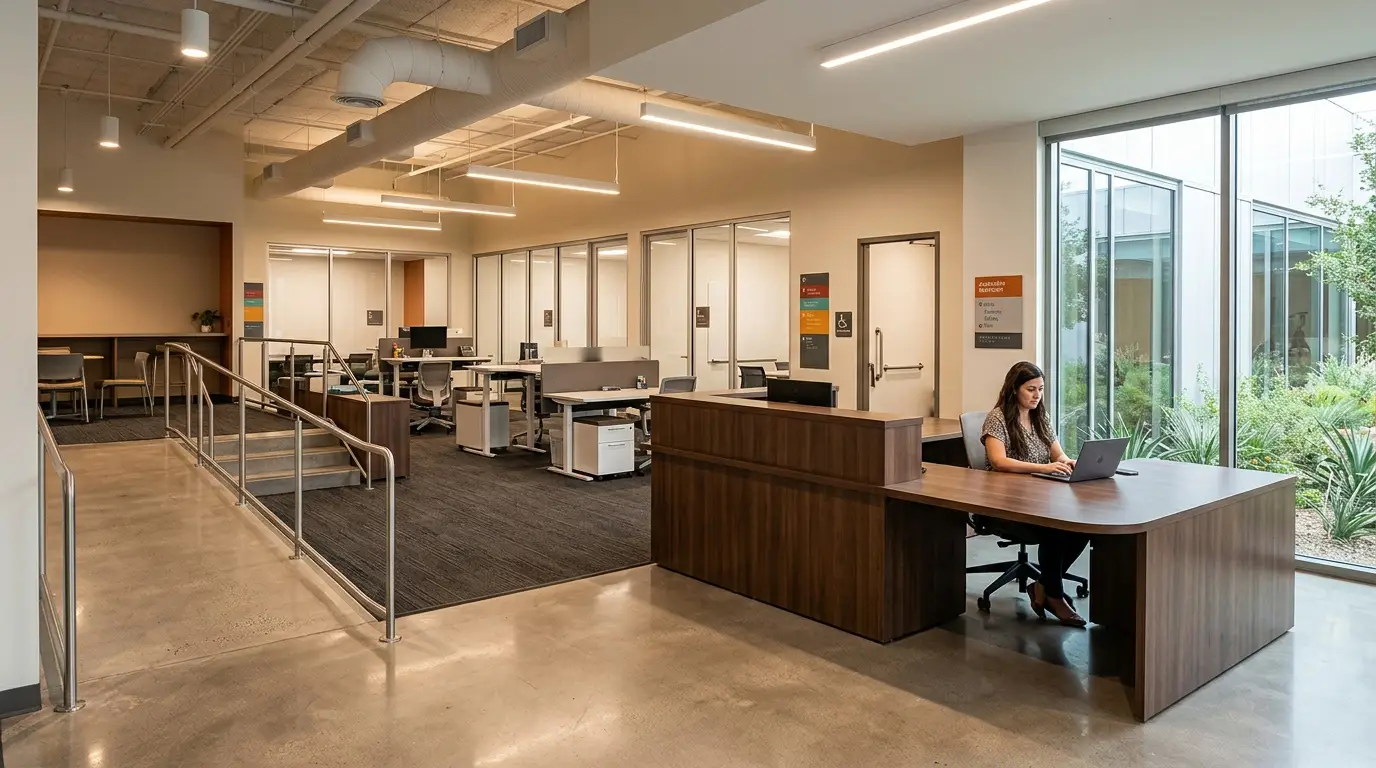 Featured image for "ADA Requirements for Office Space in Texas: What Every Business Must Know Before Build-Out"