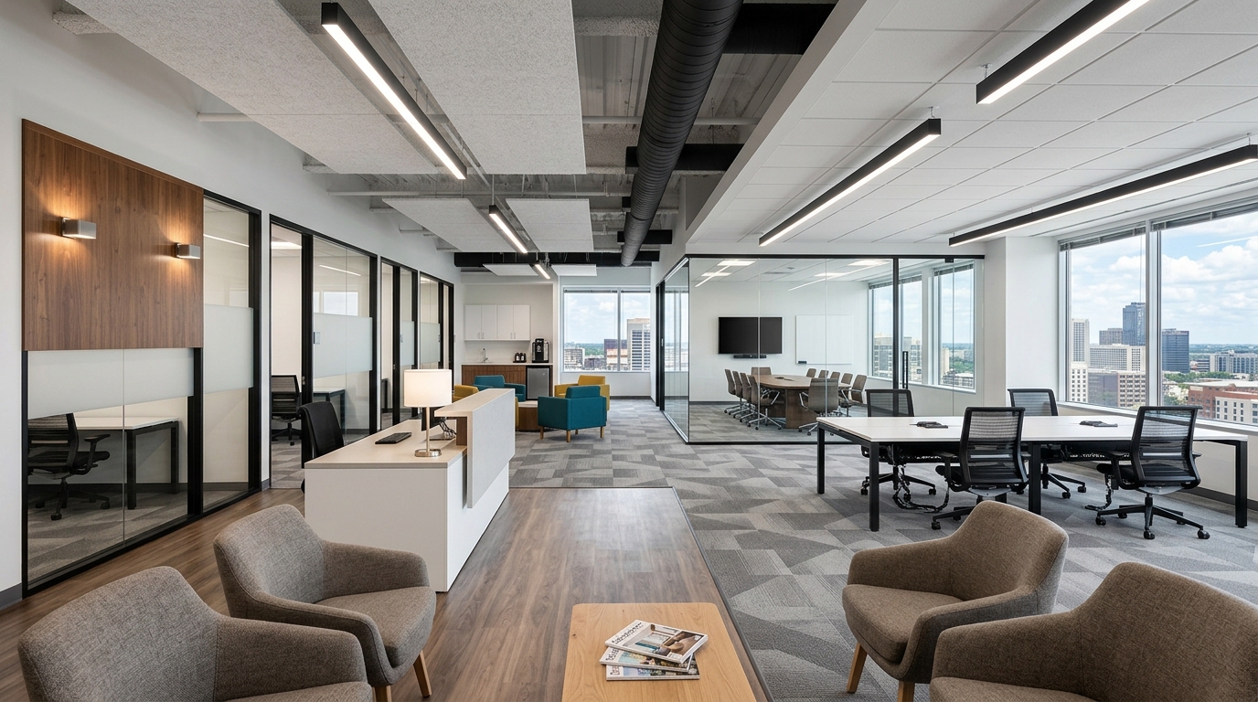 Featured image for "Average Cost to Build Out Office Space in Texas (2026): What to Expect"