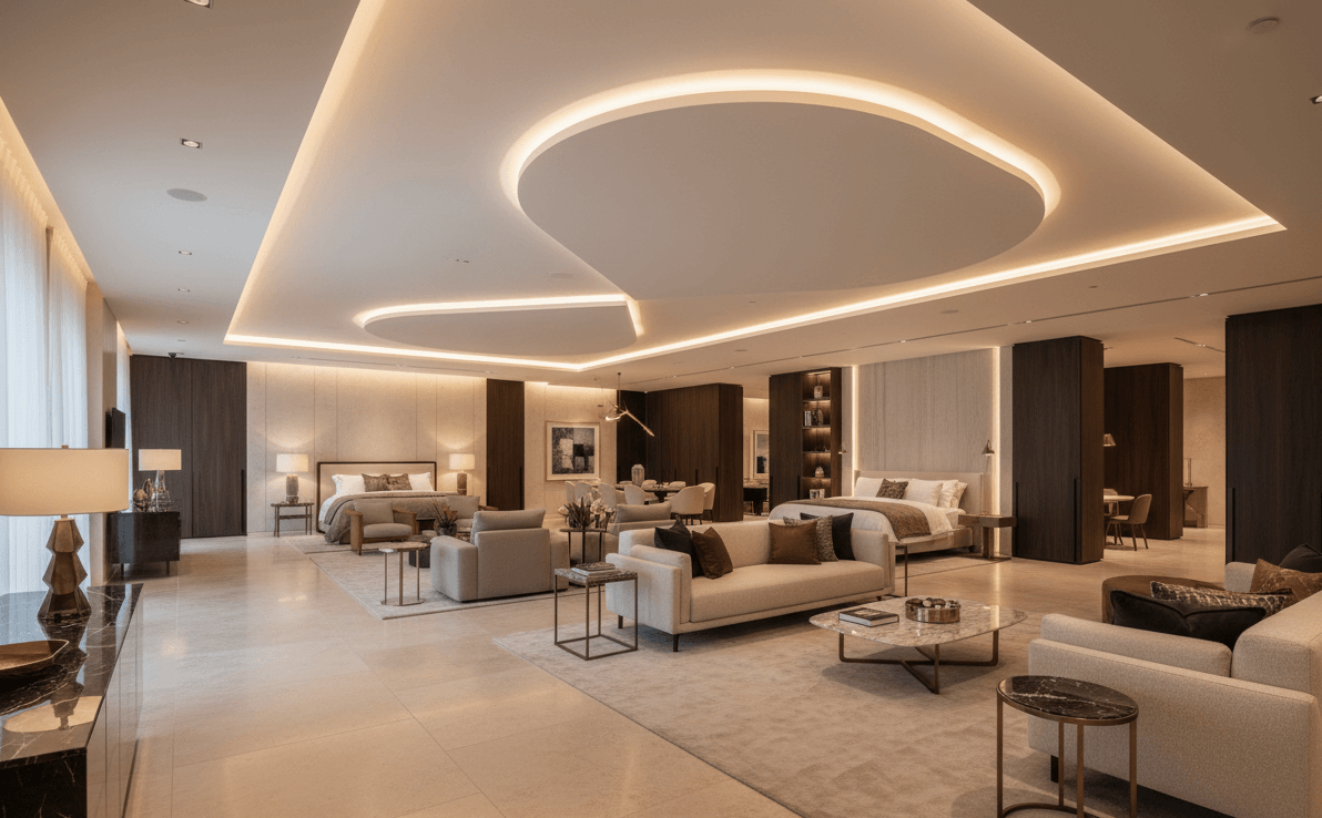 Boutique retail interior design and fixtures Space Planning